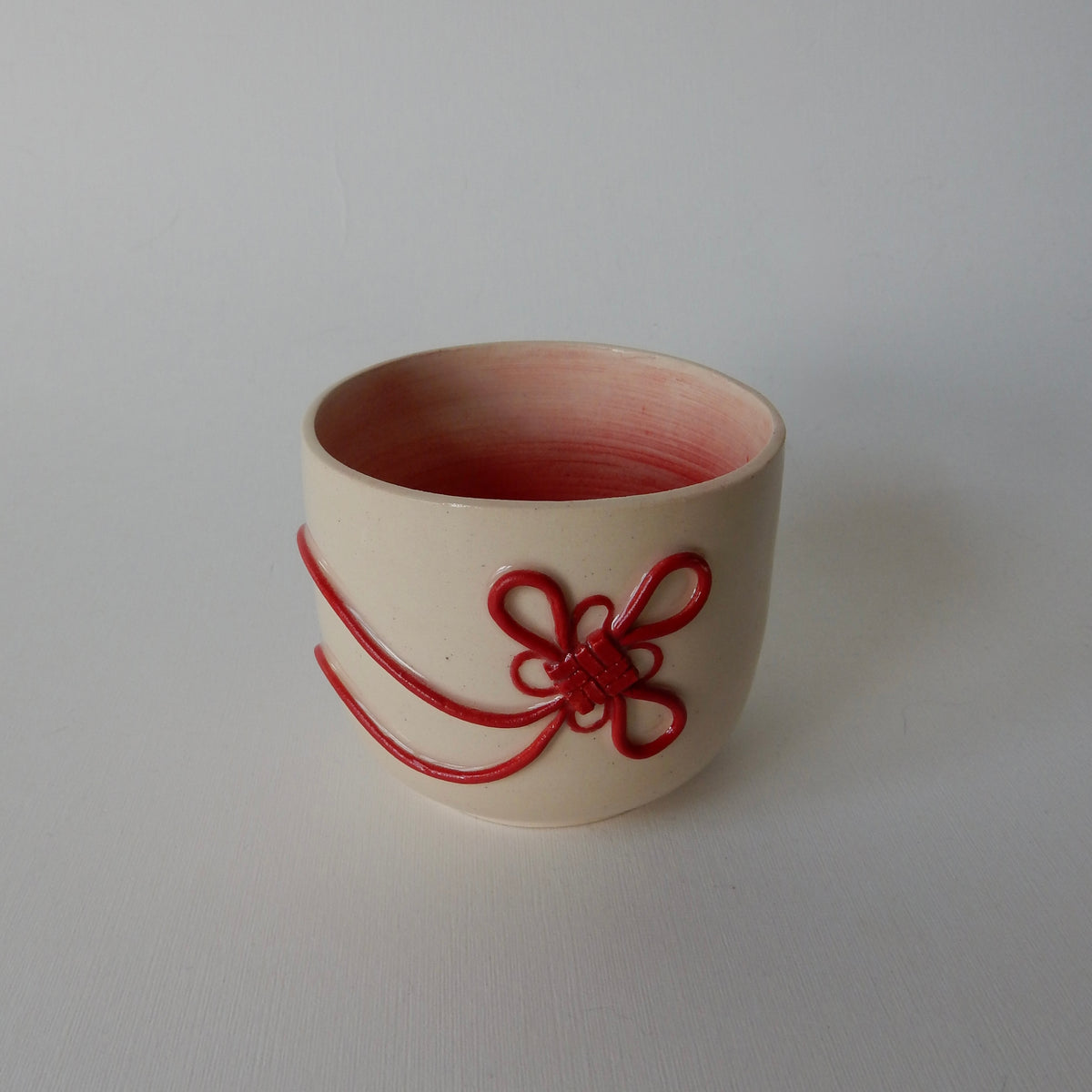 Lucky Knot Cup - Red