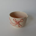 Lucky Knot Matcha Bowl - Pink