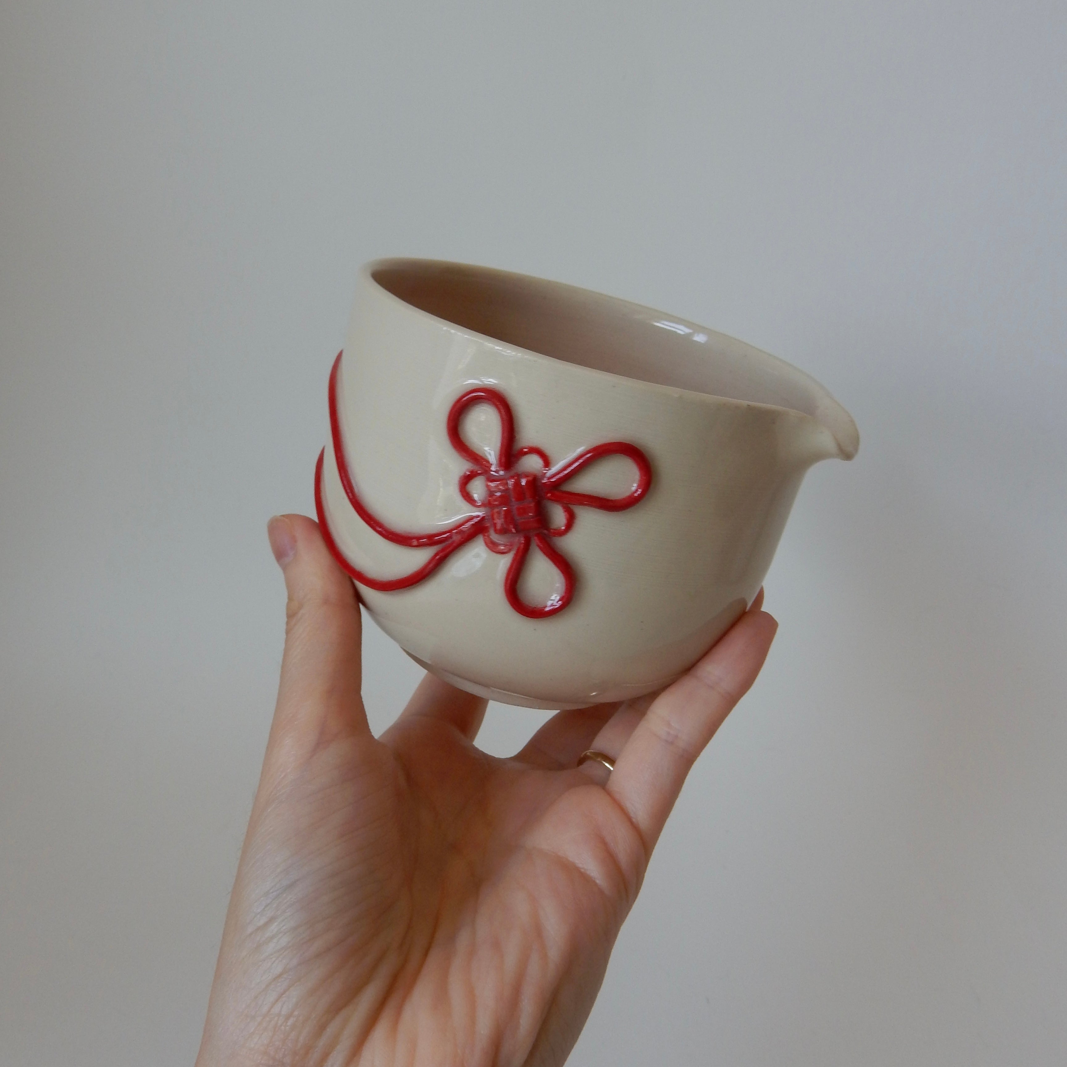 Lucky Knot Matcha Bowl